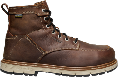 1029864 Keen Unitlity Men's CSA San Jose 90 Degree 6 inch Bison/Black