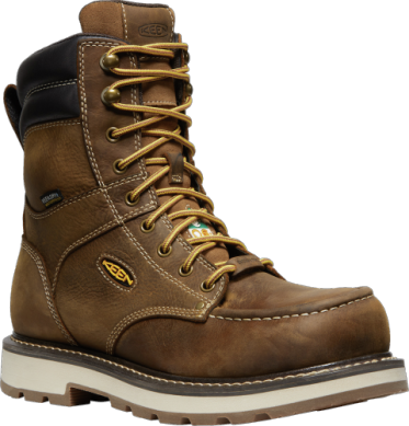 1028288 Keen Utility Men's CSA Cincinnati 90 degree 8" WP Belgian/Sandshell