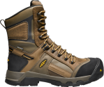 1017799 Keen Utility Men's CSA Insulated Davenport 8" 200g Dark Earth/Inca Gold