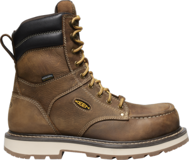 1028288 Keen Utility Men's CSA Cincinnati 90 degree 8" WP Belgian/Sandshell