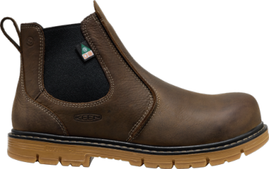 1030650 Keen Utility Men's CSA San Jose 90 Degrees Chelsea Cascade Brown/Gum
