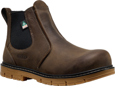 1030650 Keen Utility Men's CSA San Jose 90 Degrees Chelsea Cascade Brown/Gum