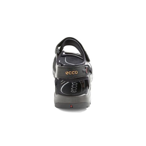 Ecco men's 069564-50034 Yucatan sandal black/mole/black