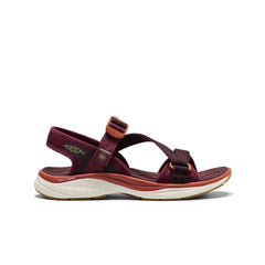 1031820 Women's KEEN Leiki Open Toe Fig/Burnt Brick
