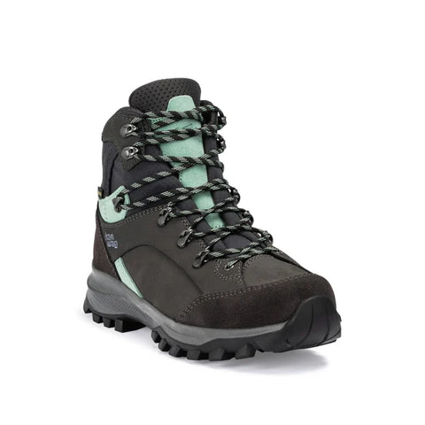 Women's Hanwag Alta Bunion II Lady GTX Waterproof Asphalt/mint