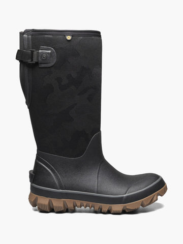 Bogs women's WHITEOUT ADJUSTABLE CALF Black 72695-001