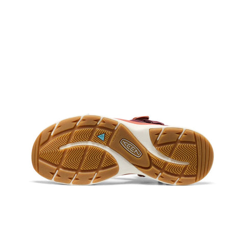 1031820 Women's KEEN Leiki Open Toe Fig/Burnt Brick