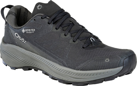 Men's OBOZ Katabatic LT Low GTX Waterproof Black