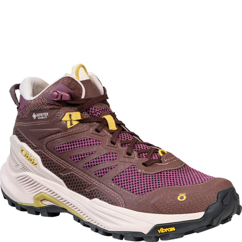 Women's OBOZ Katabatic RT Mid GTX Waterproof Berry