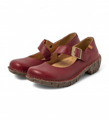 El Naturalista Women's YGGDRASIL N5415-CEREZA (BURGUNDY)