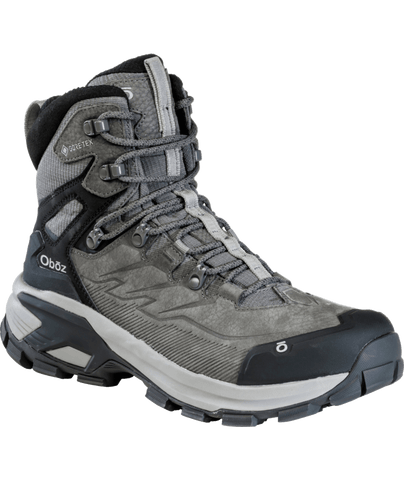 Oboz Men's Bridger Ridge Mid GTX Gunmetal Black