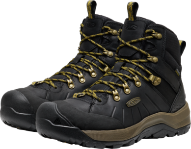 KEEN Men's REVEL IV MID 1031021 Black/Lemon Curry