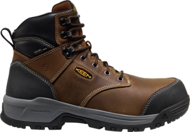 1031301 Keen Utility Men's CSA Insulated Evanston 6' WP 400g Bison/Black