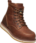 1021336 Keen Utility Men's CSA San Jose 6 inch Gingerbread/Offwhite
