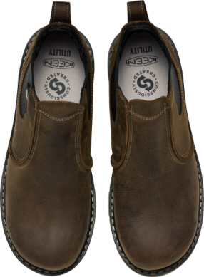 1030650 Keen Utility Men's CSA San Jose 90 Degrees Chelsea Cascade Brown/Gum