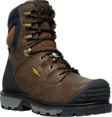 1027678 Keen Utility Men's CSA Camden 8' WP Dark Earth/Brown