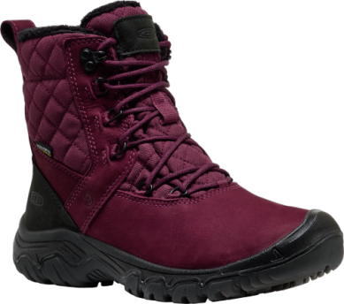 KEEN Women's Greta Boot II Water Proof 1031167 Fig/Black