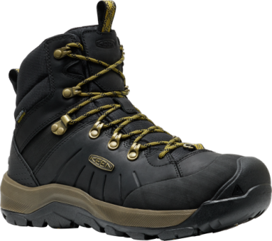 KEEN Men's REVEL IV MID 1031021 Black/Lemon Curry