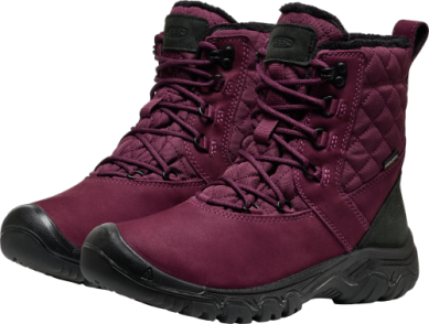 KEEN Women's Greta Boot II Water Proof 1031167 Fig/Black