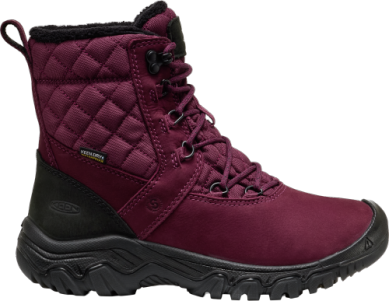 KEEN Women's Greta Boot II Water Proof 1031167 Fig/Black