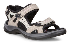 Ecco women's Yucatan Offroad Sandals 069563-54695 atmosphere/ice w./black