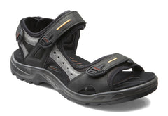 Ecco men's 69564-50034 Yucatan sandal black/mole/black