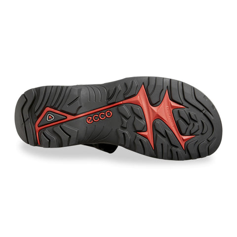 Ecco men's 069564-50034 Yucatan sandal black/mole/black