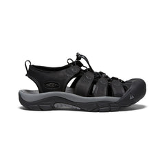 Keen Men's Newport Leather 1022247 BLACK STEEL GREY