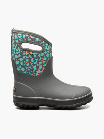 Bogs Women's Classic Mid 72936-062 Gray Multi