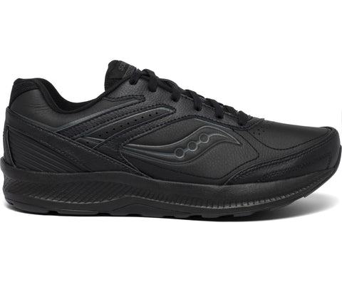 Saucony men's Echelon Walker 3 Medium, and Wide (S40200-2, S40201-2) black