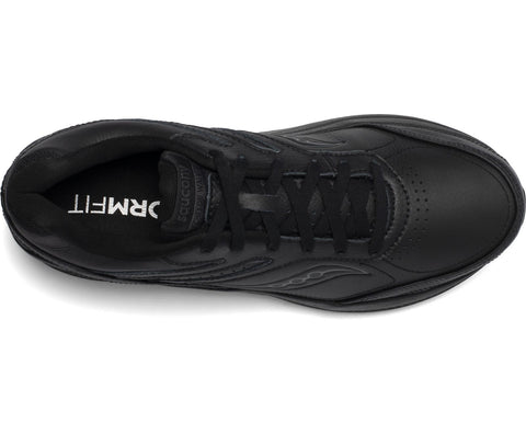 Saucony men's Echelon Walker 3 Medium, and Wide (S40200-2, S40201-2) black