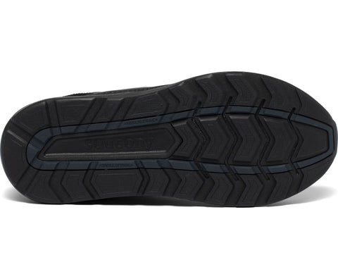Saucony men's Echelon Walker 3 Medium, and Wide (S40200-2, S40201-2) black