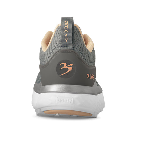 Gravity Defyer gdefy women's XLR8 Running Shoes TB9034FGP MED WIDE gray peach